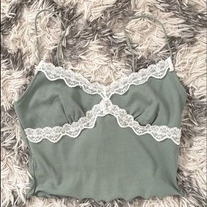 Shein cropped tank top